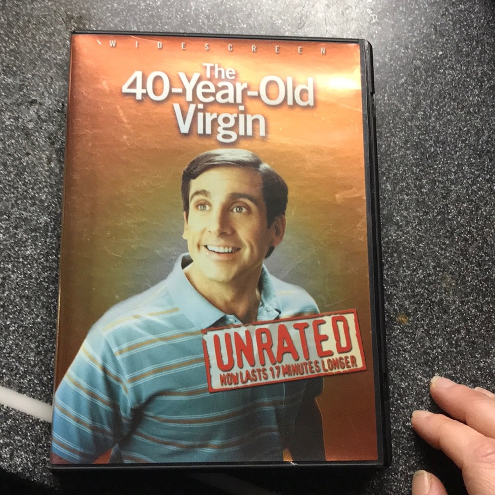 “40 year old virgin”unrated DVD movie